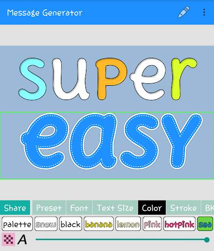 Cutext mini : text on photo, cute messages screenshot 4