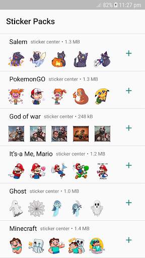 Sticker Center for WhatsApp Stickers Apps screenshot 1