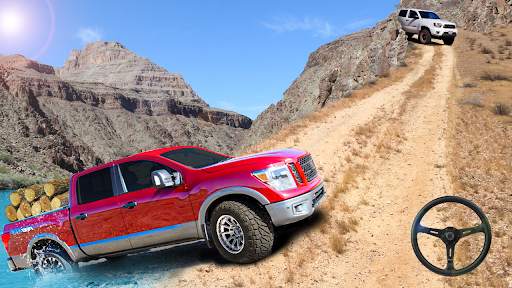 Offroad Pickup Cargo Truck 3D screenshot 3