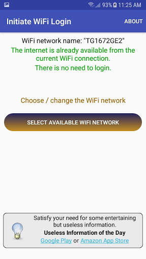 Initiate WiFi Login screenshot 2