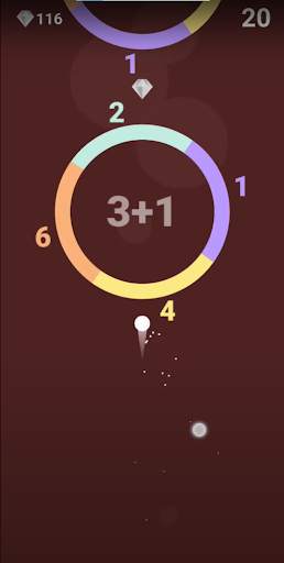 Math Jump | Bola Memantul yang Menyenangkan screenshot 1