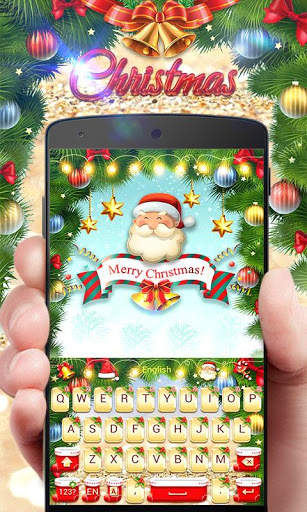 Christmas Bell Keyboard Theme screenshot 1