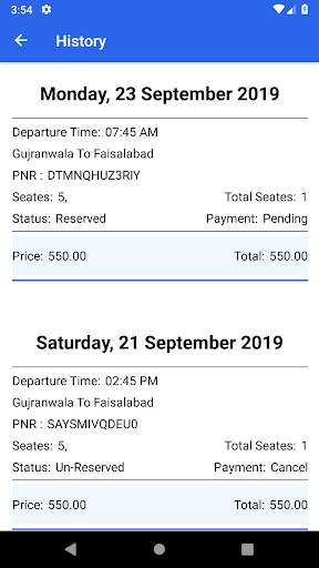 Paklines Daewoo Bus Service Booking App screenshot 8