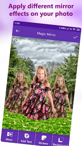 Magic Photo Frame, Blend & Echo Mirror Effects screenshot 7