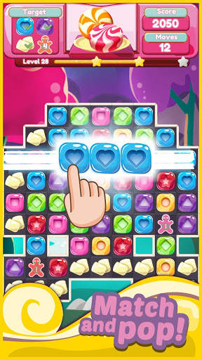 Candy Safari - 2019 Match-3 Puzzle Game screenshot 1