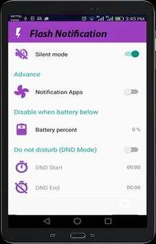 Notification Flashlight screenshot 1