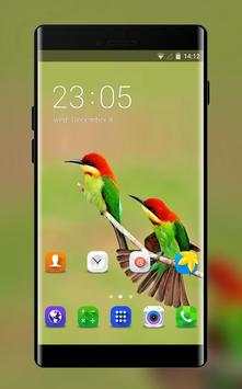 Colorful Birds Theme for Samsung Galaxy Fame Lite screenshot 1