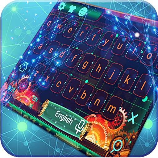 Starry Circuit Board Current Tech Keyboard Theme 10001004