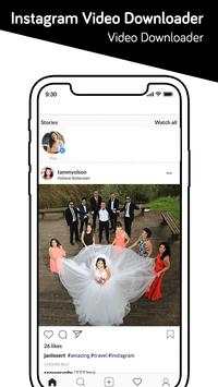 Video downloader for instagram-video saver screenshot 1