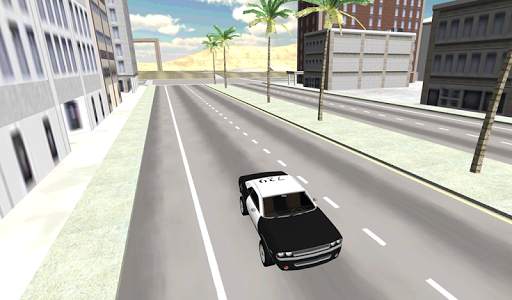 Polis arabası yarışçısı 3D screenshot 16