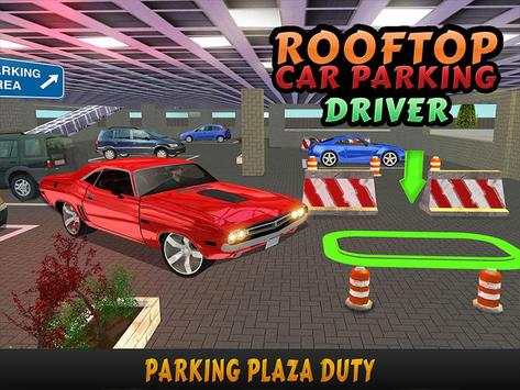 Rooftop Car Parking Driver screenshot 18