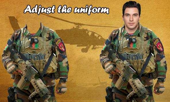 Afghan Army Uniform Photo Editor - Commando Suit screenshot 2