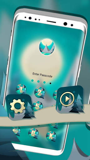 Moon Landscape Launcher Theme screenshot 4