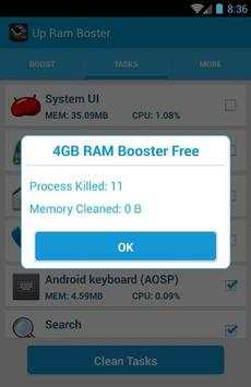 4GB RAM Booster screenshot 3