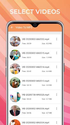 Video to MP3 Converter - Convert, Cut & Play screenshot 3
