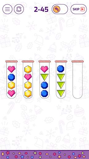 Bubble Sort Color Puzzle Game screenshot 3