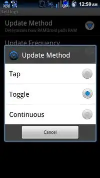 RAMDroid - RAM Widget screenshot 3