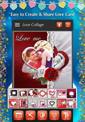 Love Collage : Photo Maker & Editor screenshot 4