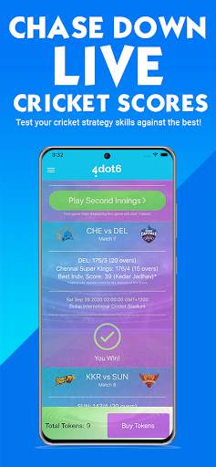 LIVE Vitality Blast Cricket Strategy Game screenshot 1