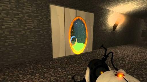 Portal Gun mod for minecraft screenshot 3