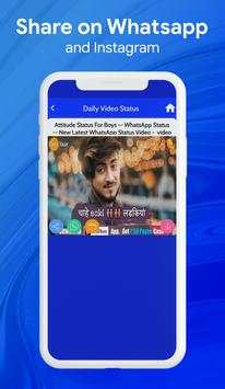 Daily New Video Status For What Apps screenshot 5