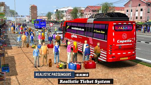 Coach Bus Driving Simulator 2021: PvP Driving Game screenshot 5