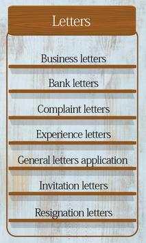 How to Write Letter & Application screenshot 3