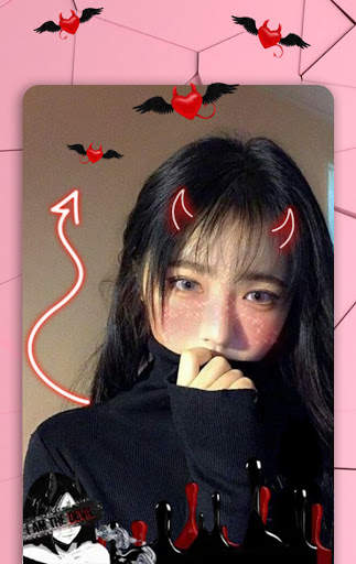 Live Face Sticker Sweet Camera - Sweet face camera screenshot 3