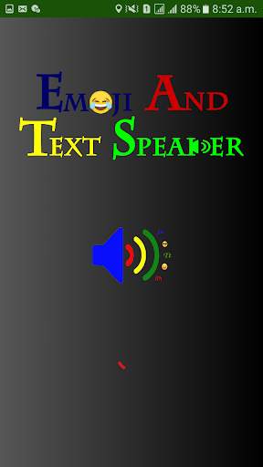 Emoji and Text Speaker(Speaker) screenshot 1