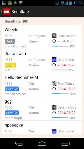 RedminePM - Redmine Client-App screenshot 8