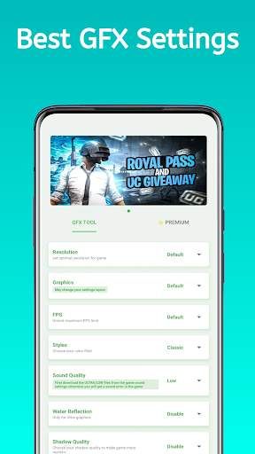 Razer GFX Tool for PUBG screenshot 3