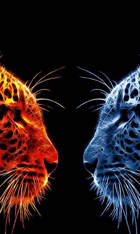 Fire And Ice Live Wallpaper (Backgrounds & Themes) screenshot 3