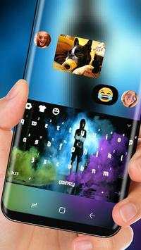 Dark Dancer Keyboard Colorful Smog screenshot 3