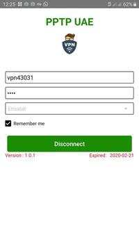 PPTP UAE screenshot 1