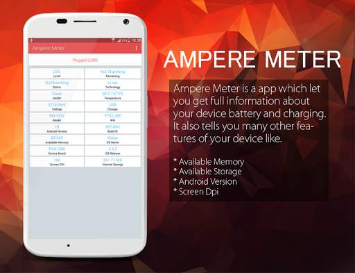 Battery Ampere Meter screenshot 1