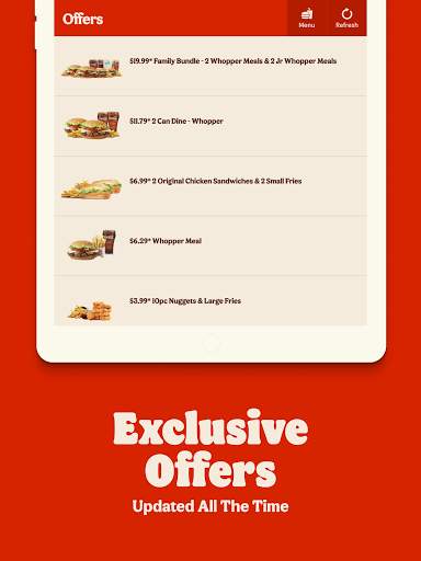 BURGER KING Canada скриншот 8