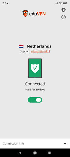 eduVPN screenshot 5