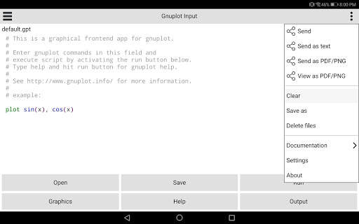 Mobile Gnuplot Viewer (New) screenshot 15