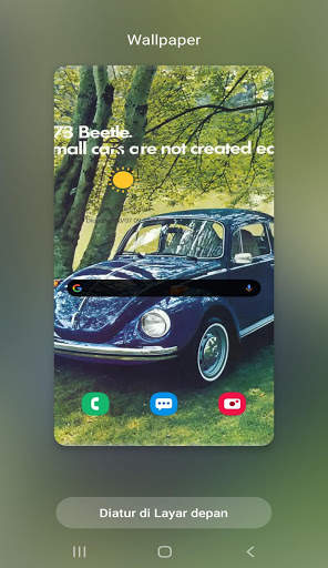 Wallpaper Mobil kodok screenshot 2