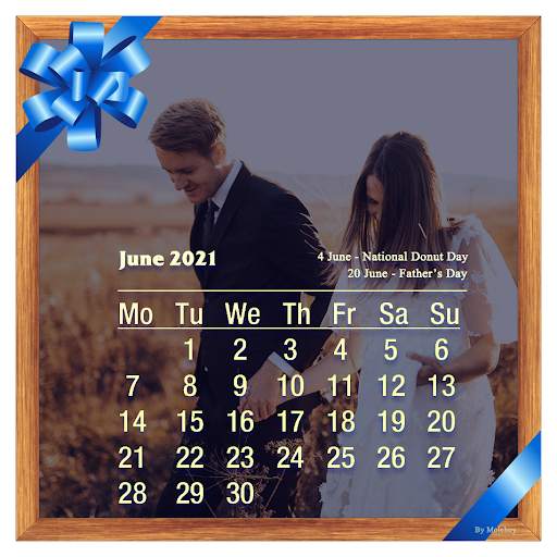 Calendar Photo Frame 2021 USA screenshot 3
