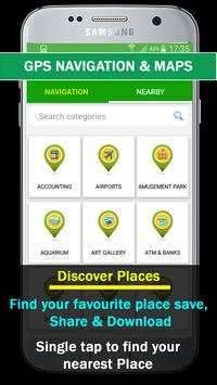 Gps Route Finder, Navigation & Maps 2018 скриншот 12