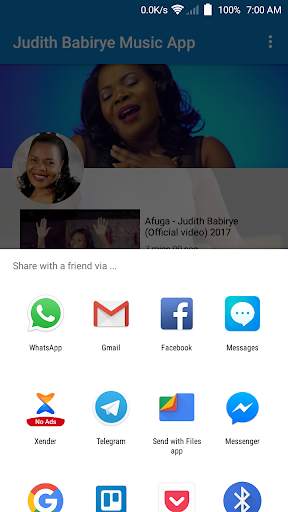 Judith Babirye Music App screenshot 3