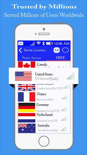 Free Fast Vpn 2020 screenshot 1