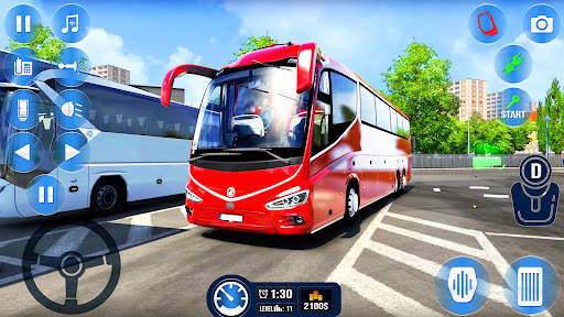 City Bus Drive Coach Simulator screenshot 4