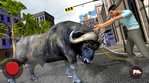 Angry Wild Bull Racing Game screenshot 8