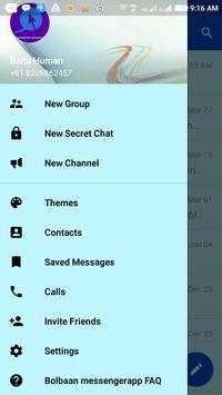 Bolbaan - messengerapp screenshot 1