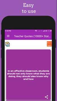 Teacher Quotes (10000+ Status) screenshot 5