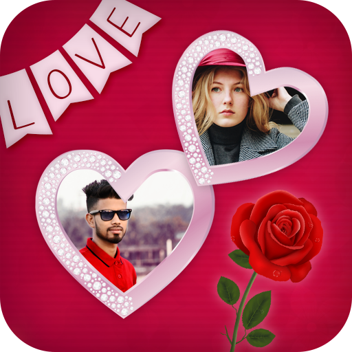 Love Collage : Photo Frame, Editor &amp; Love Photo أيقونة
