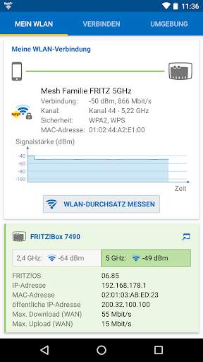 FRITZ!App WLAN Basic screenshot 2