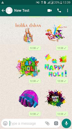 All Festival WhtsApp Stickers screenshot 7